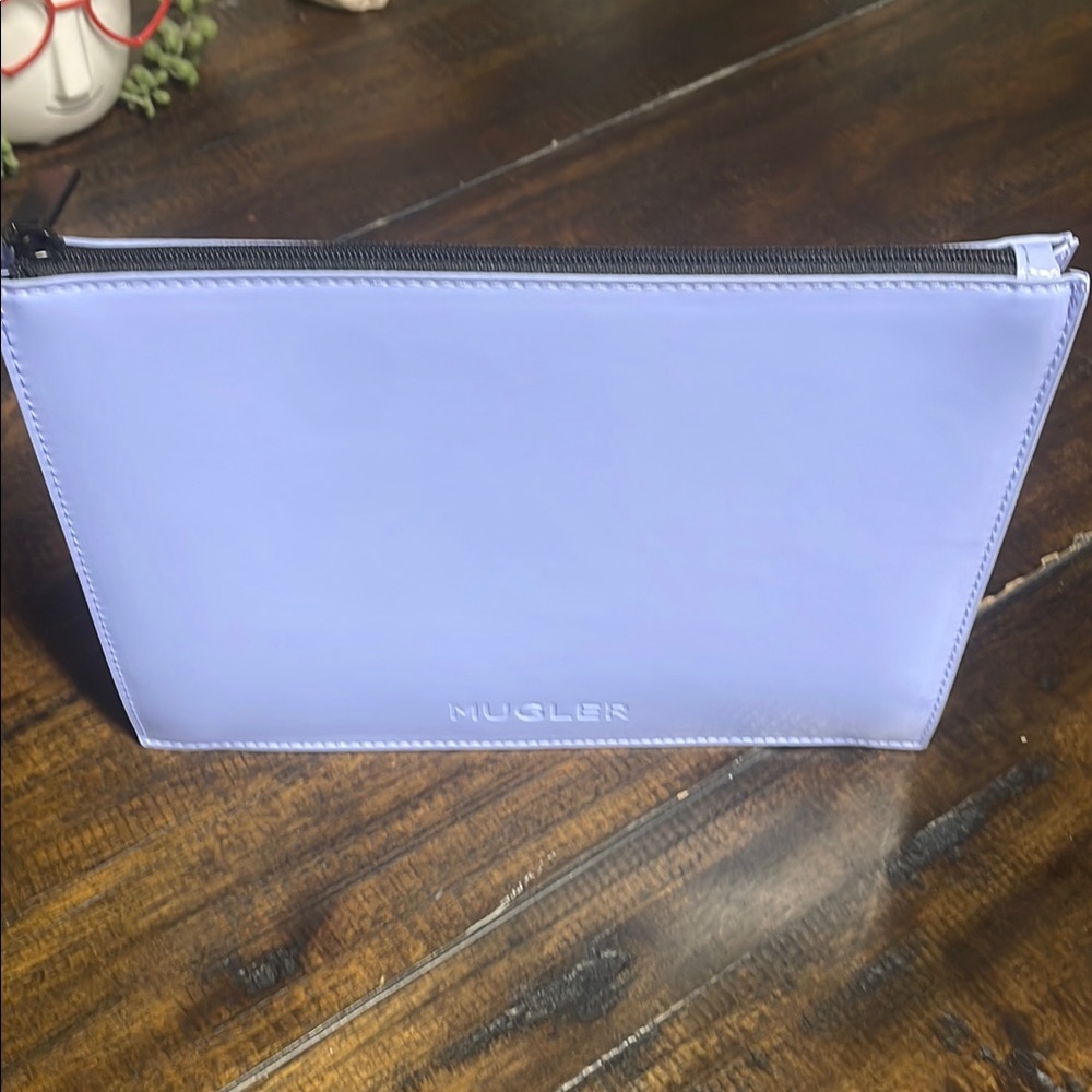 Thierry Mugler Light Purple Large Pouch  New